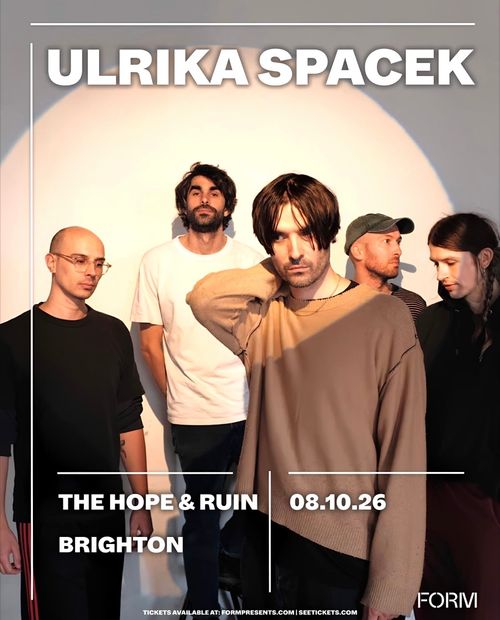 Ulrika Spacek at The Hope & Ruin on 8 October 2026 gig poster