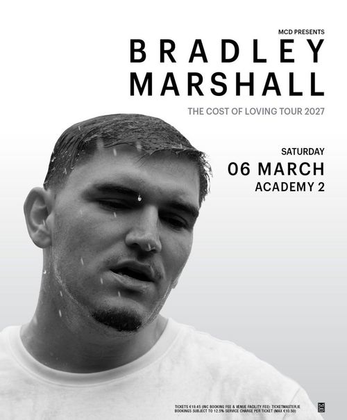 Bradley Marshall march 2027 tour poster