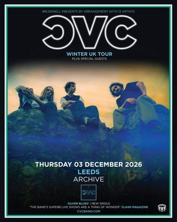 CVC WINTER UK TOUR CVC at Archive on 3 December 2026 gig poster