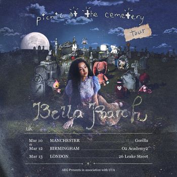 Bella Poarch - Picnic at the Cemetery Tour Bella Poarch march 2027 tour poster