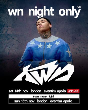KWN november 2026 tour poster