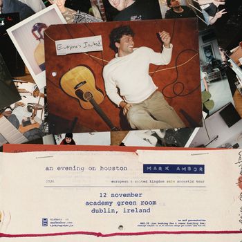 an evening on houston Mark Ambor at academy green room on 12 November 2026 gig poster