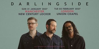 DARLINGSIDE january 2027 to february 2027 tour poster