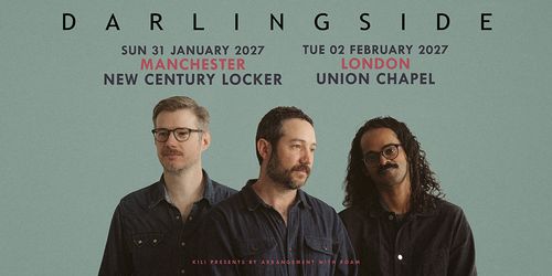 DARLINGSIDE january 2027 to february 2027 tour poster