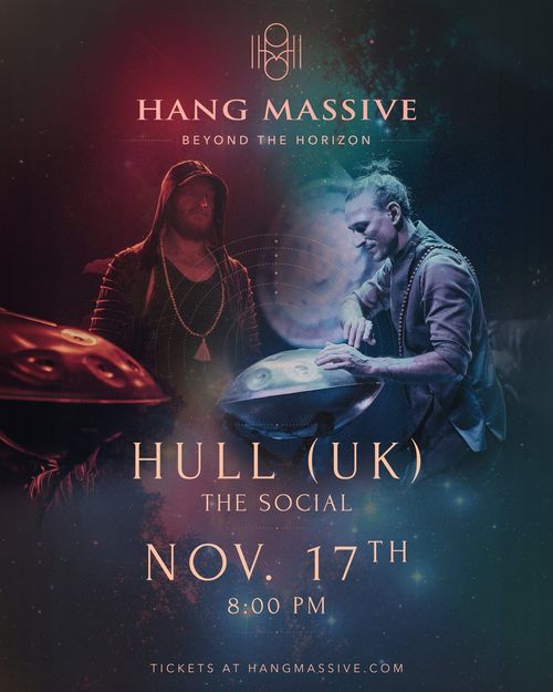 HANG MASSIVE - BEYOND THE HORIZON Hang Massive at The Social on 17 November 2026 gig poster