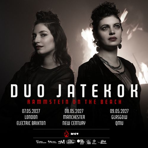 Duo Jatekok - Rammstein on the Beach Duo Jatekok may 2027 tour poster