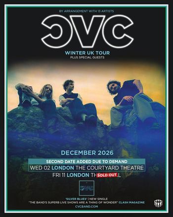 CVC Winter UK Tour CVC december 2026 tour poster