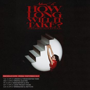 Nieve Ella - How Long Will It Take? The Debut Album Tour Nieve Ella april 2027 tour poster