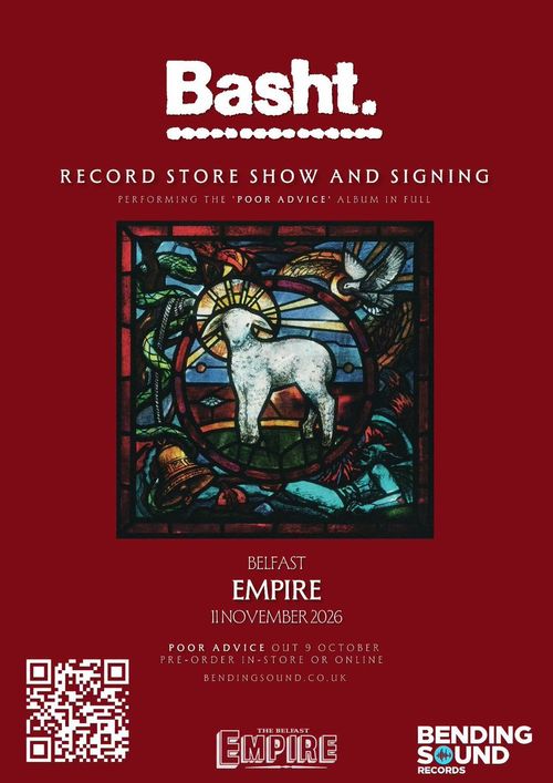Bash.t - Record Store Show and Signing BASHT. at Empire on 11 November 2026 gig poster