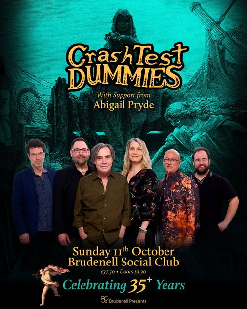 Crash Test Dummies Abigail Pryde at Brudenell Social Club on 11 October 2026 gig poster