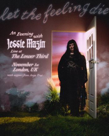 An Evening with Jessie Mazin Anya True, Jessie Mazin at The Lower Third on 1 November 2026 gig poster