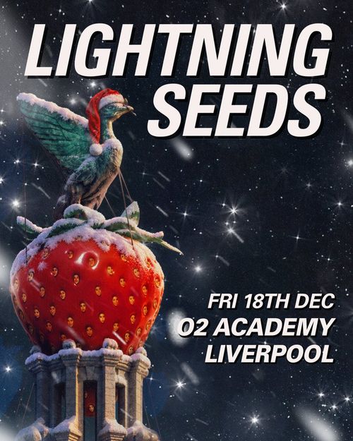 LIGHTNING SEEDS The Lightning Seeds at O2 Academy on 18 December 2026 gig poster
