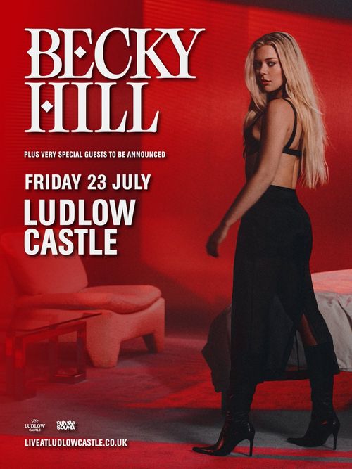 BECKY HILL at LUDLOW CASTLE on 23 July 2027 gig poster