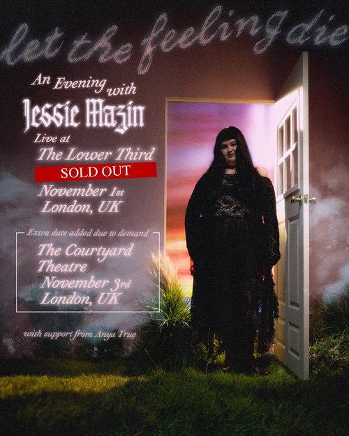 An Evening with Jessie Mazin Jessie Mazin, Anya True november 2026 tour poster