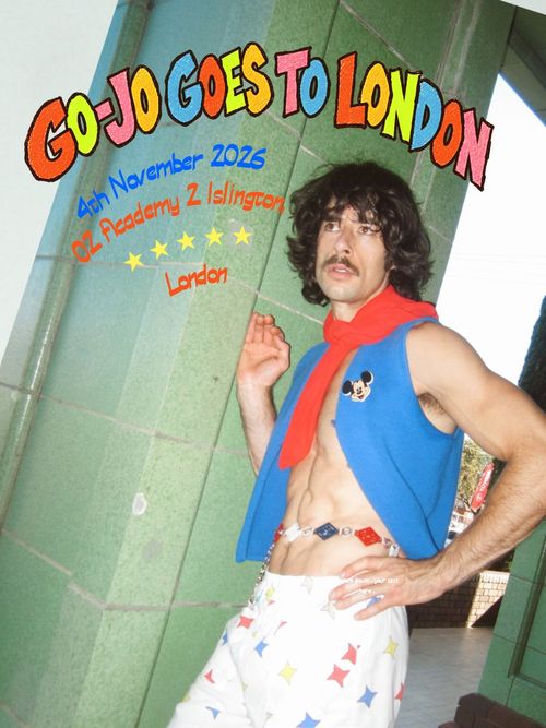 GO-JO GOES TO LONDON Go-Jo at O2 Academy 2 Islington on 4 November 2026 gig poster