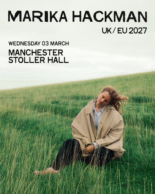 MARIKA HACKMAN at Stoller Hall on 3 March 2027 gig poster