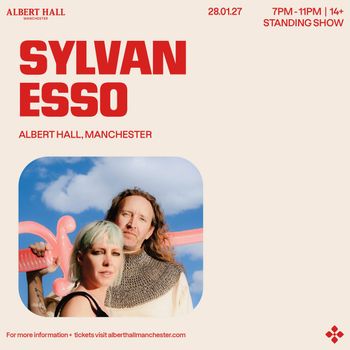 SYLVAN ESSO at ALBERT HALL on 28 January 2027 gig poster