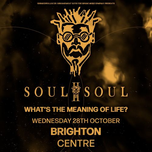 SOUL II SOUL - WHAT'S THE MEANING OF LIFE? Soul II Soul at BRIGHTON CENTRE on 28 October 2026 gig poster