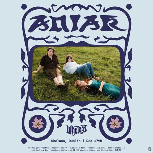 Aniar at Whelans on 17 December 2026 gig poster
