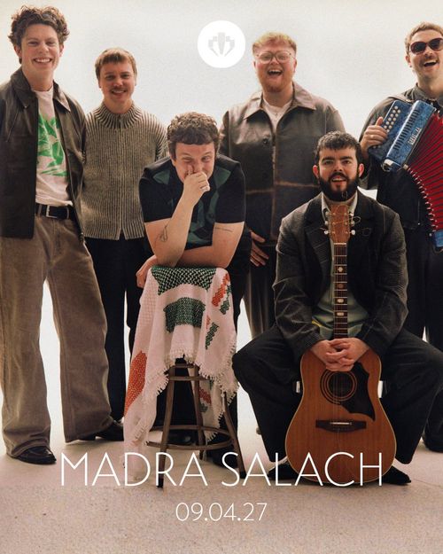Madra Salach EU/UK Tour 2027 Madra Salach, Madra Salach february 2027 to april 2027 tour poster