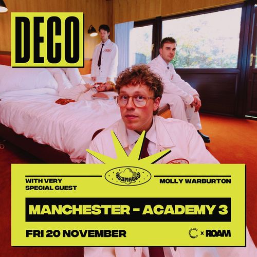 DECO MOLLY. at Academy 3 on 20 November 2026 gig poster