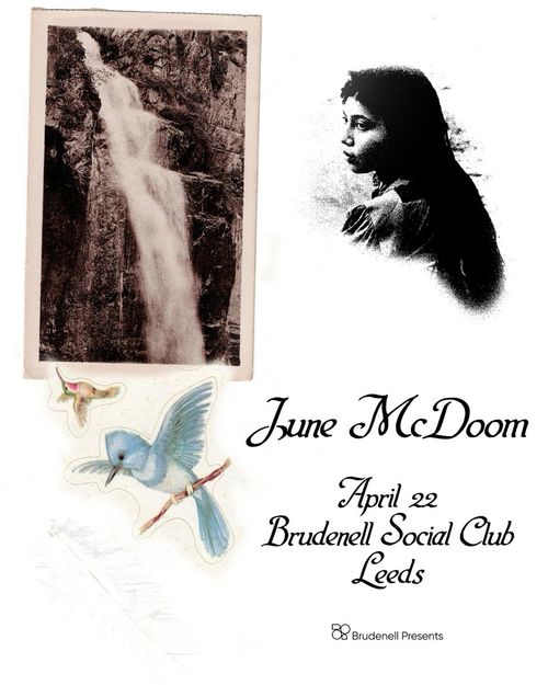 June McDoom at Brudenell Social Club on 22 April 2027 gig poster