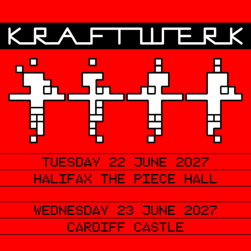 Kraftwerk june 2027 tour poster