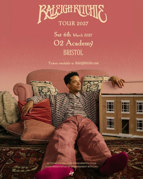 RALEIGH RITCHIE TOUR 2027 Raleigh Ritchie at O2 Academy on 6 March 2027 gig poster