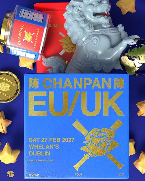 CHANPAN EU/UK Chanpan at Whelan's on 27 February 2027 gig poster