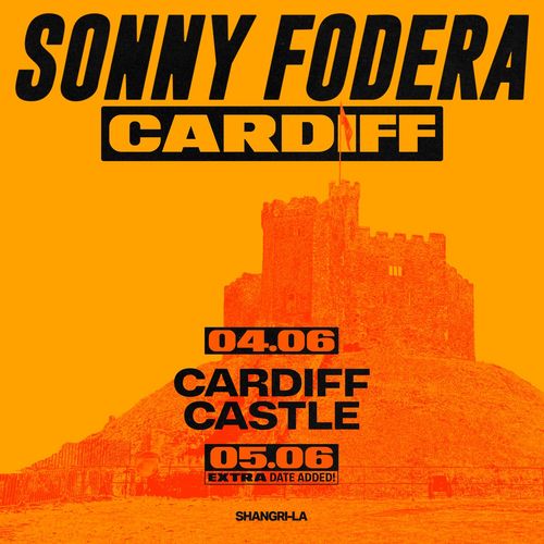 Sonny Fodera Cardiff Sonny Fodera june 2027 tour poster