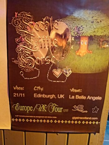 Peeble Little Horse - Europe/UK Tour 2026 Peeble Little Horse at La Belle Angele on 21 November 2026 gig poster