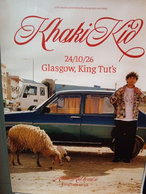 Khaki Kid at King Tut's on 24 October 2026 gig poster