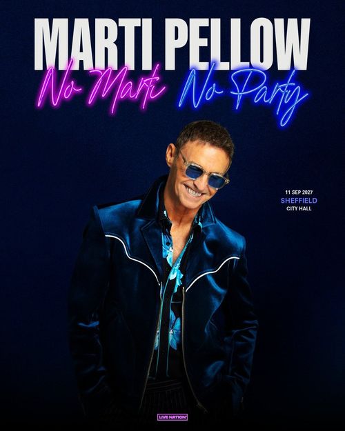 Marti Pellow - No Marti No Party Marti Pellow august 2027 to october 2027 tour poster