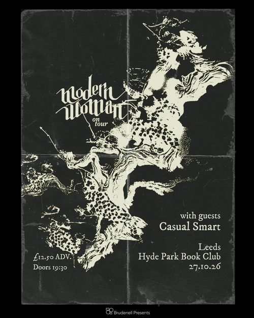 Modern Woman on tour casual smart, Modern Woman at Hyde Park Book Club on 27 October 2026 gig poster