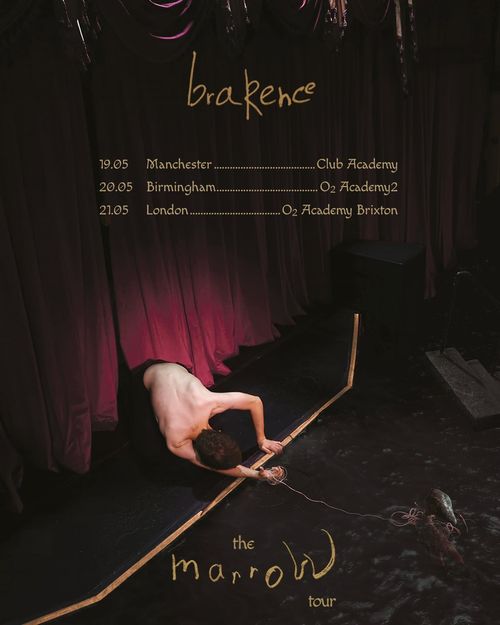 Brakence - the marrow tour brakence may 2027 tour poster