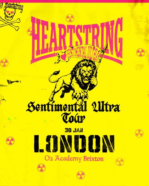 HEARTSTRING - Sentimental Ultra Tour HEARTSTRING at O2 Academy Brixton on 30 January 2027 gig poster