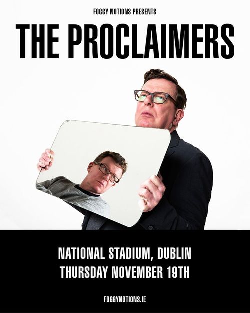 THE PROCLAIMERS at National Stadium on 19 November 2026 gig poster