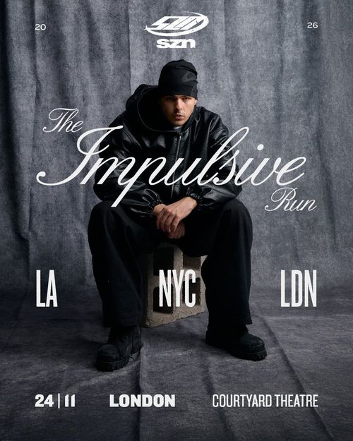 The Impulsive Run szn at Courtyard Theatre on 24 November 2026 gig poster