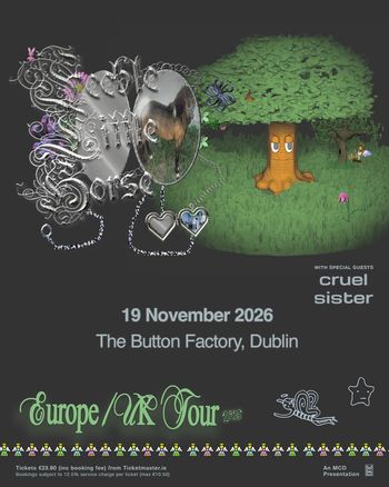 Feeble Little Horse with special guests cruel sister feeble little horse, Cruel Sister at The Button Factory on 19 November 2026 gig poster