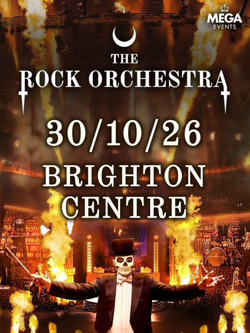 THE ROCK ORCHESTRA at Brighton Centre on 30 October 2026 gig poster