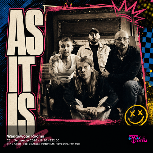As It Is Greywind at The Wedgewood Rooms on 23 September 2026 gig poster