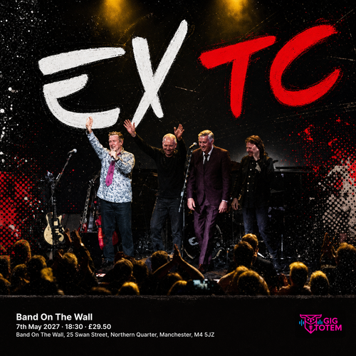 EXTC 'This Is Pop' at Band On The Wall on 7 May 2027 gig poster