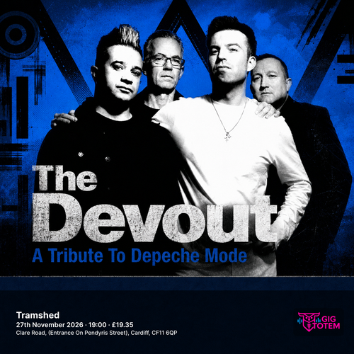 The Devout - A Tribute To Depeche Mode at Tramshed on 27 November 2026 gig poster