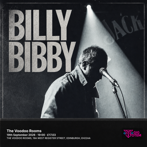 Billy Bibby Billy Bibby (Ex-Catfish & the Bottlemen) at The Voodoo Rooms on 19 September 2026 gig poster