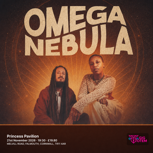 OMEGA NEBULA at Princess Pavilion on 21 November 2026 gig poster