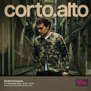 Corto.Alto at Esquires on 21 November 2026 gig poster
