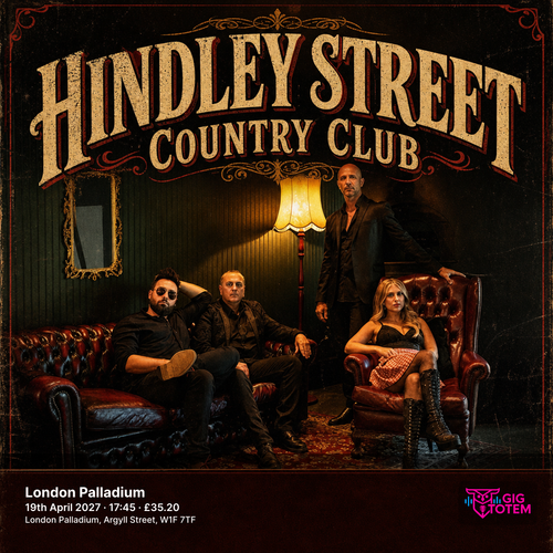 Hindley Street Country Club at The Palladium on 19 April 2027 gig poster