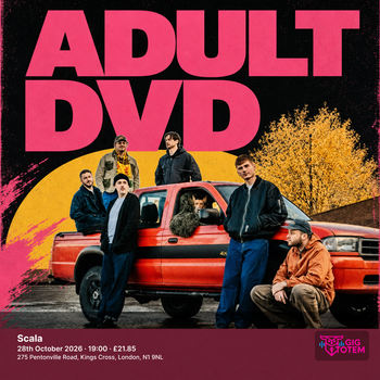 Adult DVD Group A.D. at Scala on 28 October 2026 gig poster