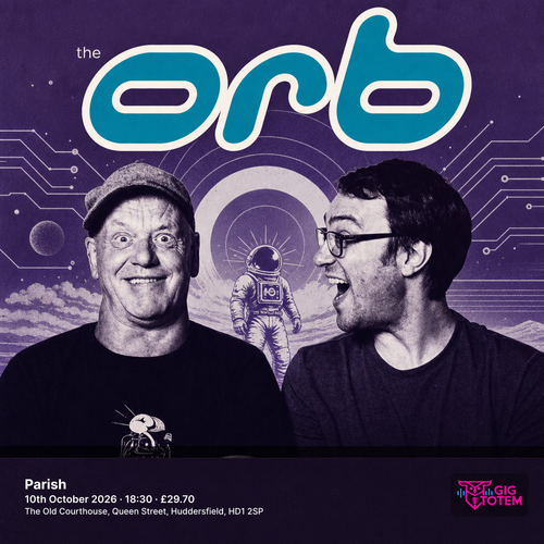 The Orb at Parish on 10 October 2026 gig poster