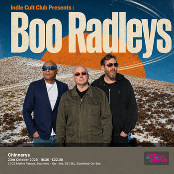 Indie Cult Club Presents : Boo Radleys at Chinnerys on 23 October 2026 gig poster